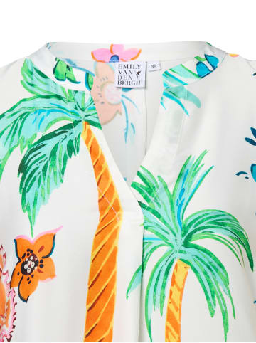 EMILY VAN DEN BERGH  Bluse Multi Beach Comic in mehrfarbig