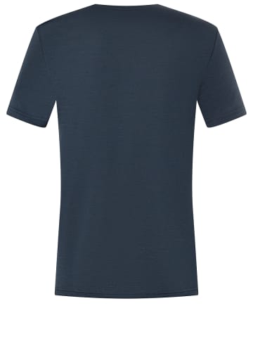 super.natural Merino T-Shirt in blau