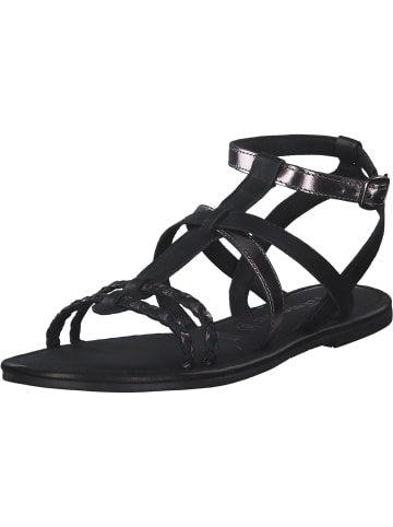 Tamaris Klassische Sandalen in black/pewter