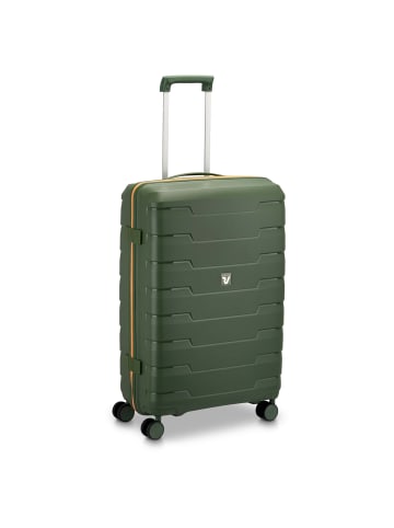 Roncato Skyline 2.0 Neon - 4-Rollen-Trolley M 70 cm (grey) in military green