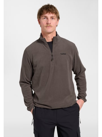 Hummel Halbreißverschluss Jacke Hmlactive Lebensstil Erwachsene in MAJOR BROWN
