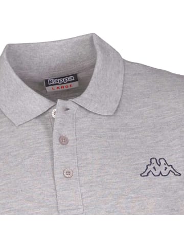 Kappa Polo "Poloshirt in großen Größen" in Grau