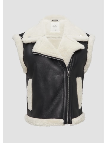 QS Outdoor-Weste in 9999_schwarz