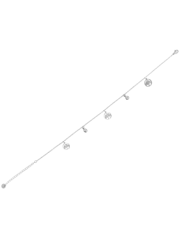 Adeliás Damen Anhänger aus Edelstahl mit Perle in silber