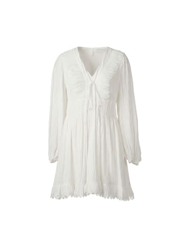 VIRITA Women Dress in WHITE