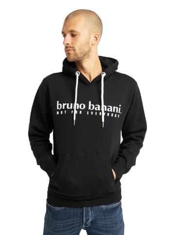 Bruno Banani Hoodie ohne Reißverschluss DANIELS in Schwarz