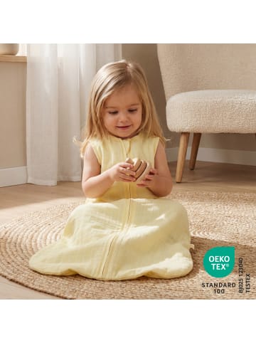 Schlummersack Musselin Babyschlafsack, 0.5 TOG in Popcorn