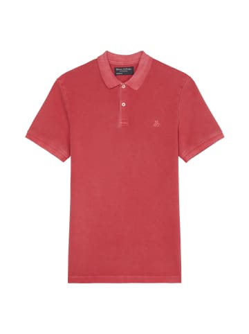 Marc O'Polo Poloshirt Piqué shaped in mars red