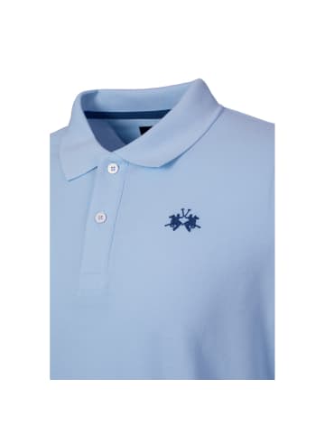La Martina Poloshirt BPMP11 XT in hellblau