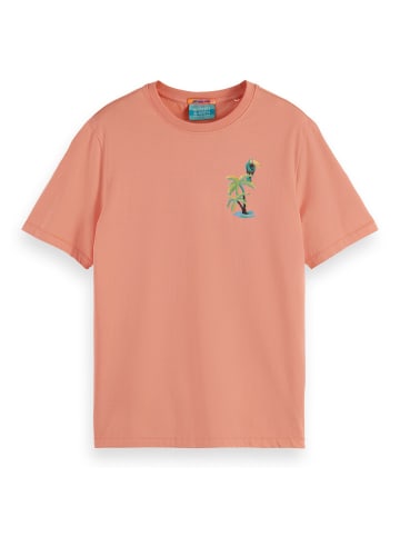 Scotch & Soda T-Shirt 1er Pack in Orange