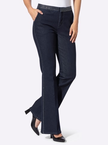 Heine Bootcut-Jeans in dark blue