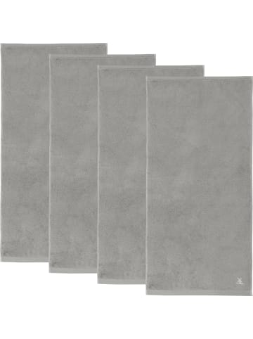 Erwin Müller Frottier Duschtuch 4er-Pack Heidenheim in silber