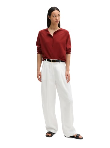 Marc O'Polo Feinstrick-Cardigan relaxed in Tall Poppy
