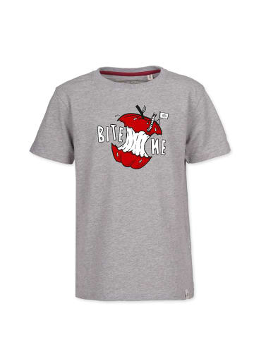 Band of Rascals T-Shirt " Bite Me " in grau