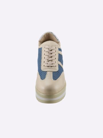 Heine Schnürer in beige-blau