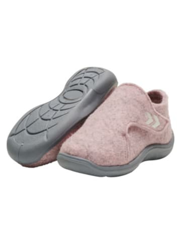 Hummel Klettverschluss Schuhe Wool Slipper Kinder in ROSE