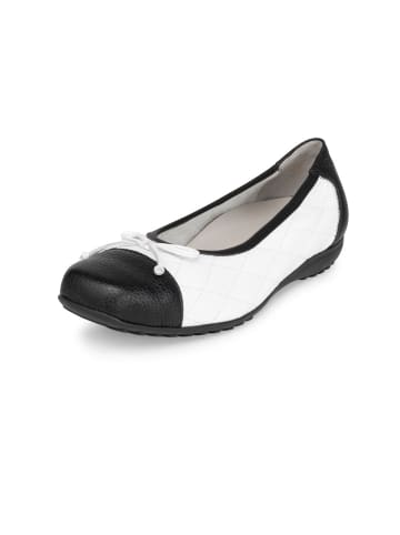 VITAFORM Hirschleder Ballerinas in weiß