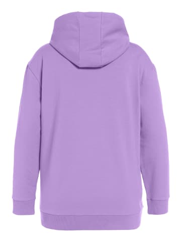 Ulla Popken Sweatshirt in hell violett