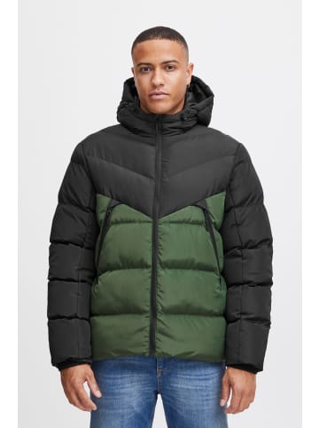 BLEND Steppjacke Outerwear 20716150  Dicke Steppjacke mit Color-Block in Grün