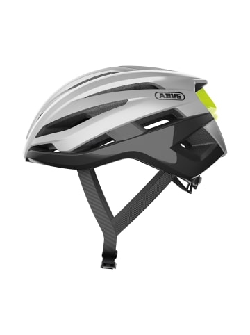 ABUS Fahrradhelm StormChaser in gleam silver