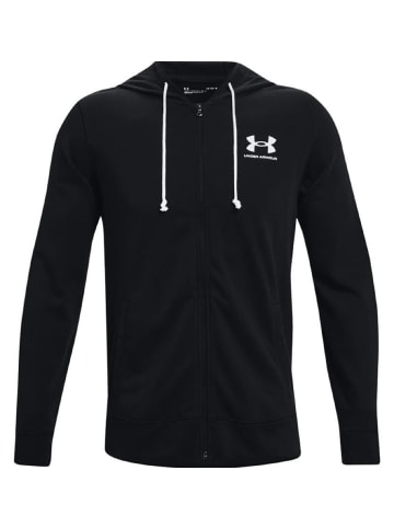 Under Armour Sweatjacke UA RIVAL TERRY LC FZ in Schwarz