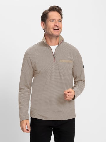 WITT WEIDEN Langarmshirt in sesam-meliert