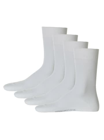 Hudson Socken 4er Pack in Weiss