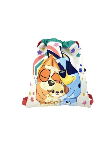 Bluey Beutelrucksack Kinder mit Kordelzug leichter Rucksack