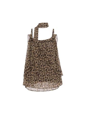 KOOSH Women Top in BROWN LEOPARD
