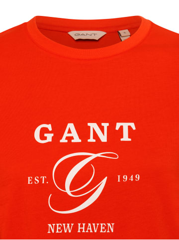 Gant T-Shirt in orange