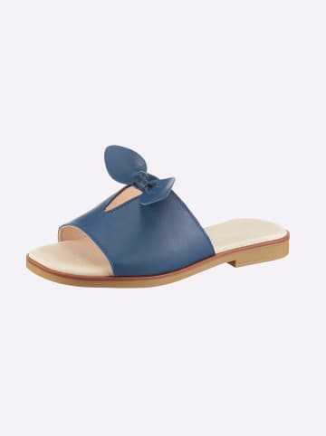 Heine Pantolette in blau