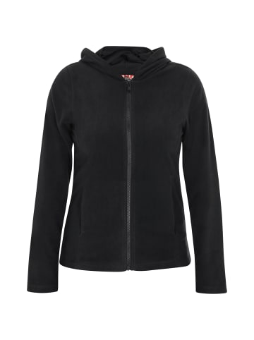 myMo ROCKS Fleecejacke in Schwarz