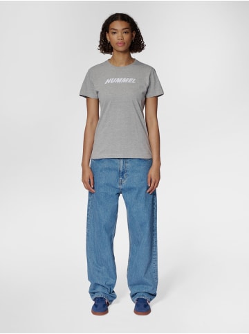 Hummel T-Shirt Hmlelemental Damen in GREY MELANGE