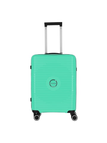 travelite Orbita 4 Rollen Kabinentrolley 55 cm in grün