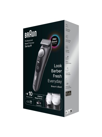 Braun Barttrimmer "BT9421" in Titan