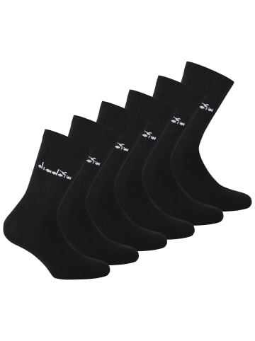 Diadora Socken 6er Pack in Schwarz