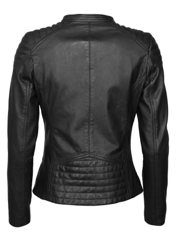 Mustang Lederjacke Laura in schwarz