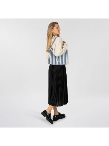 Tom Tailor Malie Shopper Tasche 40 cm in stripes blue