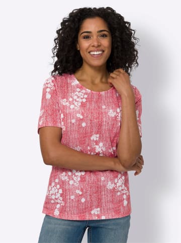 Sieh an! Kurzarm-Shirt in hummer-weiß-bedruckt