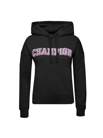 Champion Kapuzenpullover Hooded in schwarz