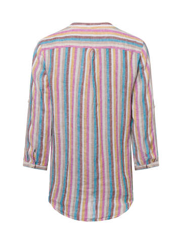 Franco Callegari Leinenbluse in beige mehrfarbig - 0062