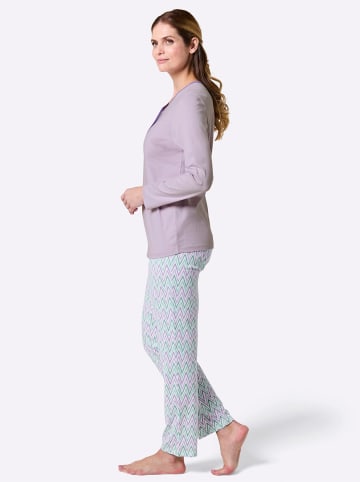 WITT WEIDEN Schlafanzüge in rosé + flieder