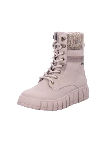 TOM TAILOR Denim Schnürboots Mit Tex-Membran in beige
