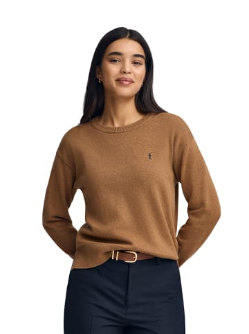 Polo Club Pullover in Karamell Vigore