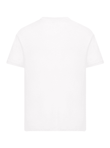 F4NT4STIC T-Shirt Süßer Triceratops Dinosaurier in weiß