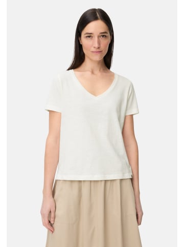 Camel Active T-Shirt aus 100% Baumwolle in Milchweiß