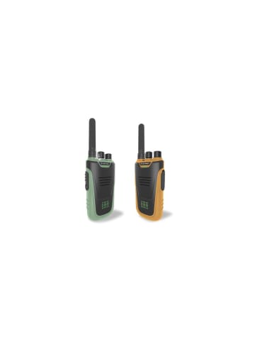 Carletto Funksprechgerät Walkie-Talkies mit Taschenlampe grün/ora, ab 4 Jahre