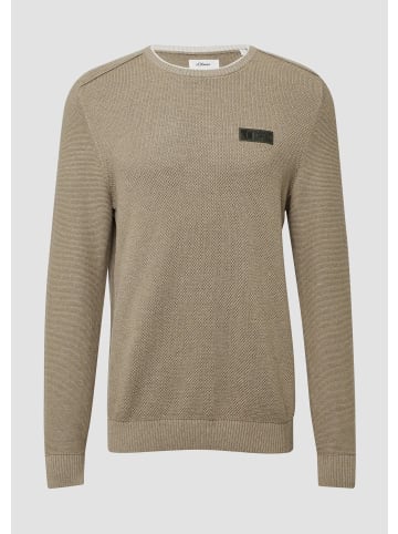 s.Oliver Strickpullover in 80W0_beige
