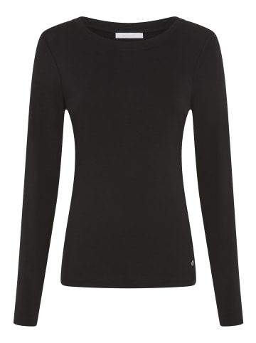 Tamaris Langarmshirt in schwarz