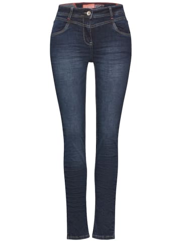Cecil Jeans im Slim Fit in Blau